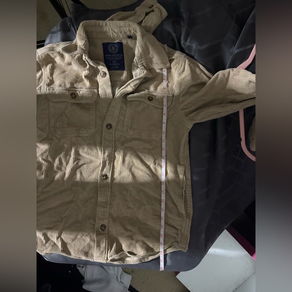 Buffalo David Bitton Beige Corduroy Shirt Jacket Small - Picture 9 of 10